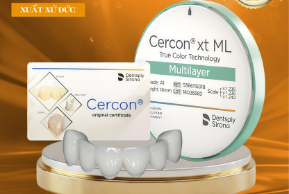 RĂNG SỨ CERCON XT